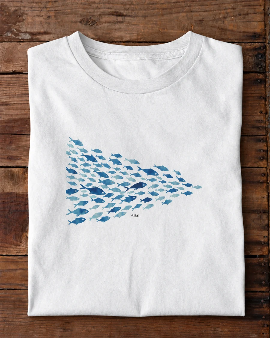 Camiseta Nura Peixes